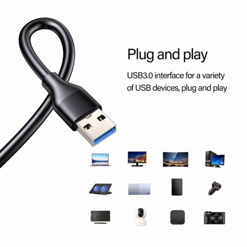 USB 3.0 han-til-han kabel 5 Gbps dataoverførsel 1/2/3/5 m 2