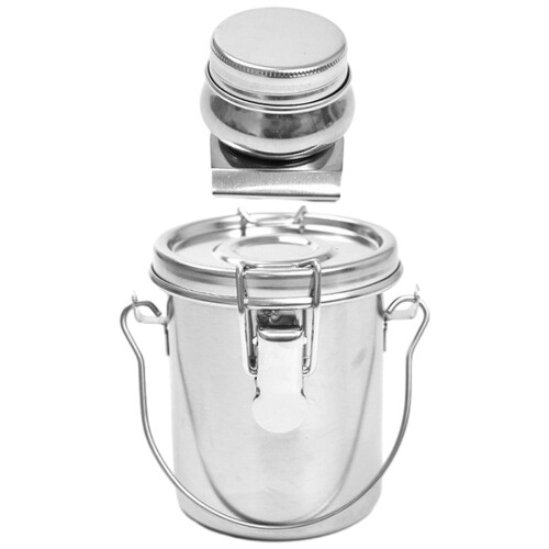 4Sets Pinselwascheimer Silber, Robust, Kompakt Und Tragbar