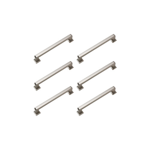 Premium Zinc Drawer Handles Offering Smooth-Silver 128