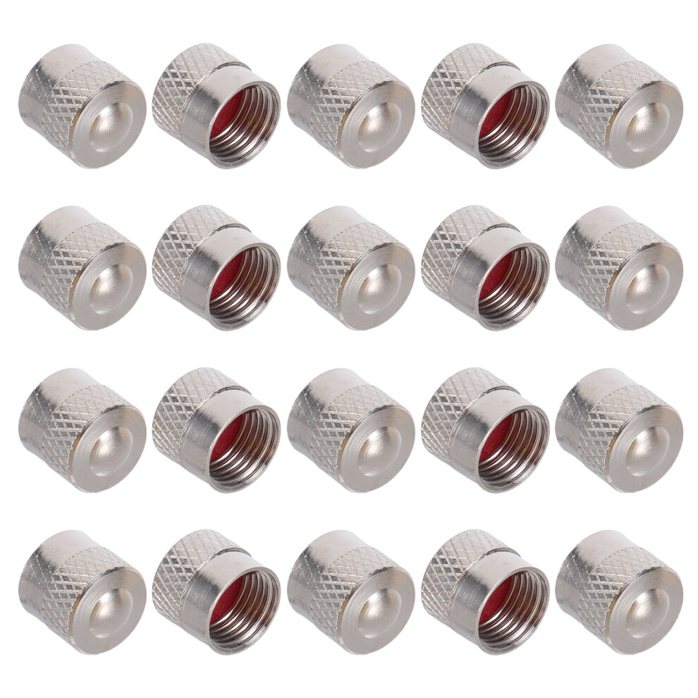 20Pcs Copper Car Valve Caps Metal Stem Covers For Tire Protection 3672990457743