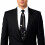 Punk Neck Tie with Star Chain Design Student-  star tie 2