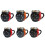 Creatieve harsmokken met auto-thema en-450 ml helder rood 2