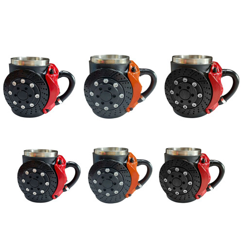 Weird Car Part Produced Ceramic Mugs With-450ml bright red 1