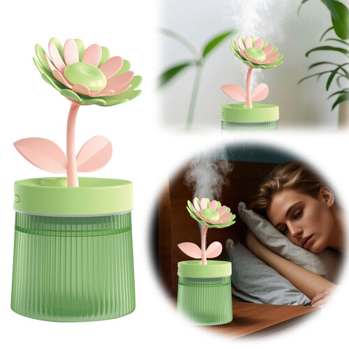Flower Mini Párásító 260ml USB Hűsítő Pára 1
