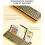 CTU-301 Bluetooth+2.4G Keyboard & Mouse Combo w/ Tablet Holder, compatible with iPad/MacBook/Windows/iOS/Android — Yellow 3