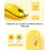 CTU-301 Bluetooth+2.4G Keyboard & Mouse Combo w/ Tablet Holder, compatible with iPad/MacBook/Windows/iOS/Android — Yellow 4