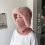 Strickmütze und Schal-Set für Damen – Rosa, Einheitsgröße 2
