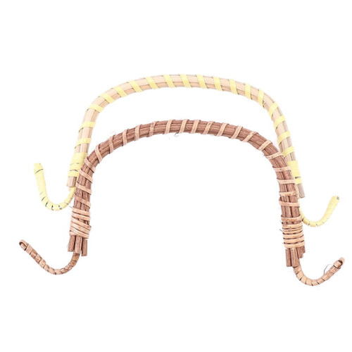 Bule de chá com alça de metal e rattan bege (1 peça) 1