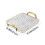 Serviertablett mit C-Griff – Kunststoff, 0,4 lb 3