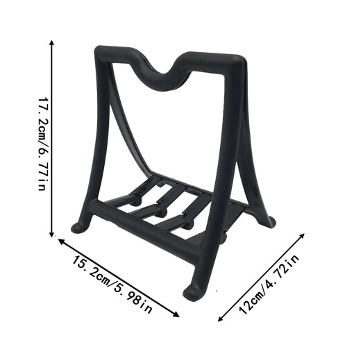 Musta irtopaperiteline - polymeeri, 1 pakkaus 2