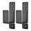 Dörrsäkerhetsfäste Industriell U-formad 2-pack 2