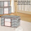 Quilt Storage Bag 60 x 40 x 30 cm Non-Woven Foldable 3