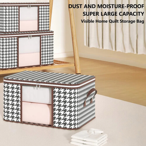 Quilt Storage Bag 60 x 40 x 30 cm Non-Woven Foldable 2