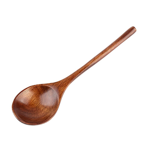 Wooden Serving Spoon with Long Handle 16 cm 1