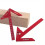 Ergonomic Woodworking Rulers with Centering &-Blue I mperial 2