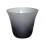 Gradient Black Trumpet Glass 320ml 1