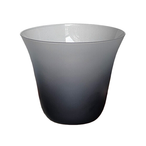 Gradient Black Trumpet Glass 320ml