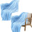 Fleece Throw Blanket 150 x 200 cm Sky Blue 1