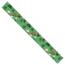 Green Faux Linen Table Runner 13.8 x 120 in