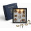 DIY Mini Museum Silhouette Shadow Box med 8 guldrammer & 1