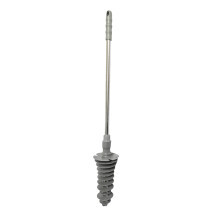 2Stk Grau Wc Sauger Mit Wirbelndem Kolbenkopf Und Ergonomischem Griff
