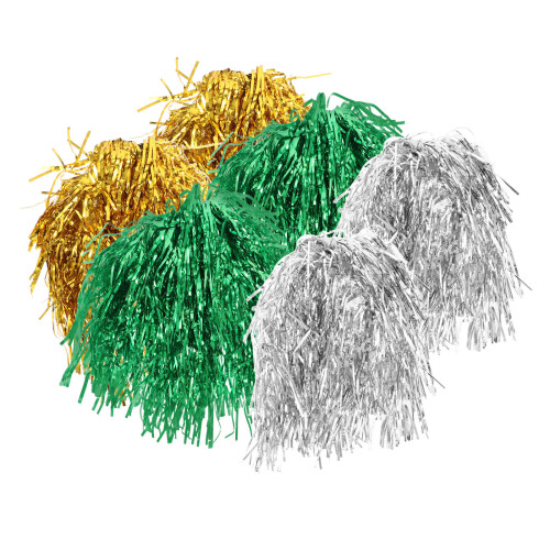 24Pièces Perruques Cosplay Légères Tinsel Colorées Pour