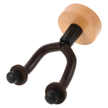 5Pièces Support Mural Guitare Folk En Bois Kaki Sans Perçage
