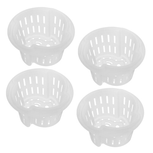 16Pièces Pots En Plastique Transparent Pour Hydroponie