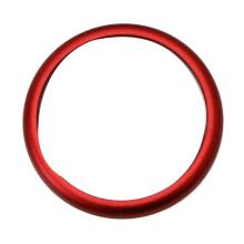 Red Aluminum Ring Center Console IDrive Multimedia Controller Knob Ring for - 1 2 3 4 5 6 7 Series X3 X4 X5 X6