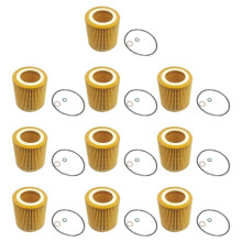 Filtr Oleju Silnikowego Hu816X dla E60 E82 E88 E90 E92 E93 09106015 11427541827(10 Sztuk)