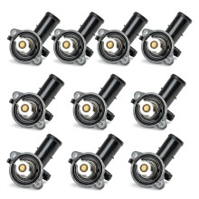 10 Stuks Koelvloeistof Thermostaat Behuizing voor Durango 5184651AF voor Grand Cherokee 3.6L 3.0L 5184651AG
