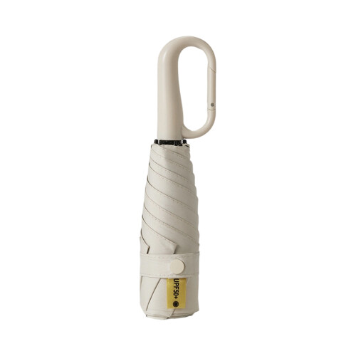 Automatische open en gesloten paraplu met polyester,-Beige
