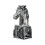 Statue de tête de cheval de couple, Sculptures d'animaux,-5 1