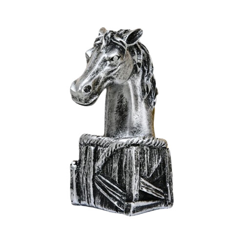 Pferdekopf-Statuen, moderne abstrakte Heimdekoration,-5