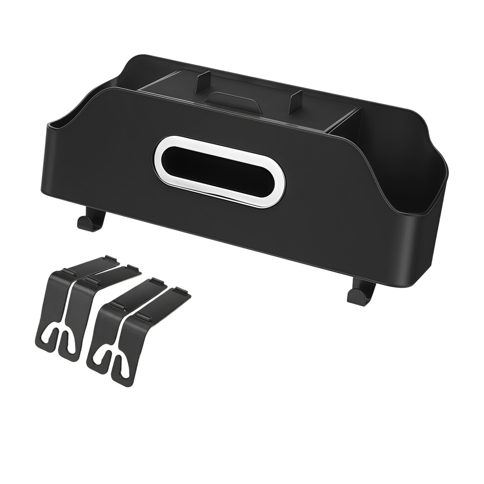 Space Saving Innovative Car Rear Seat Storage Solution- Black 7751001322341
