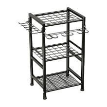 Garage Tool Storage Rack Heavy Duty Steel for Shovels Rakes