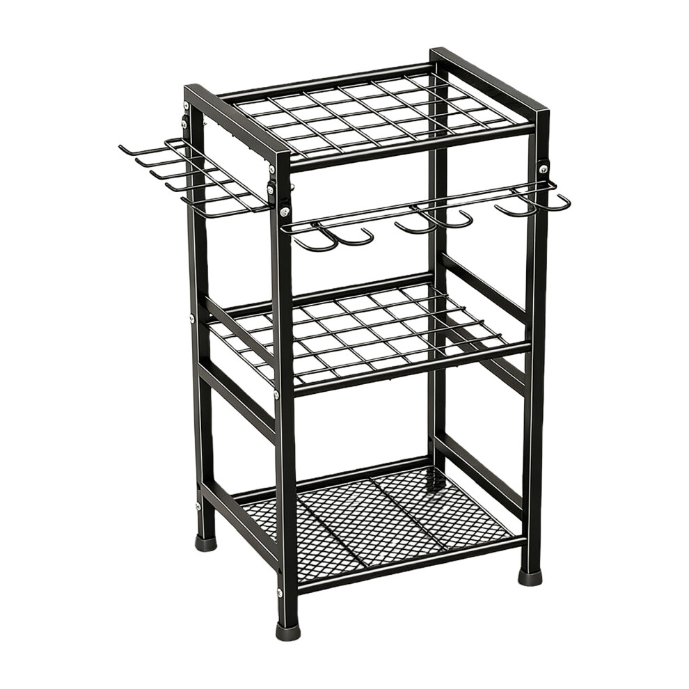 Garage Tool Storage Rack Heavy Duty Steel For Shovels Rakes 7754003870117