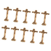 Religious Resin Miniature Crosses Crucifix Sculpture Gift for-2