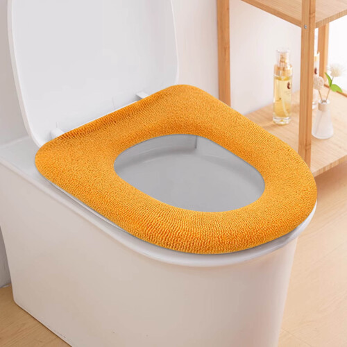 Bathroom Toilet Seat Cover Soft Thicker Washable 1 Pack 2