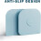 5 Pcs Pot Scraper Plastic, Pot Scraper Non Scratch for Cast Iron, Pot and Pan Cleaning, Sturdy Scraper Kitchen Tool-Aqua 3
