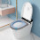 Housse de siège de toilette en maille douce (1 pièce) 5