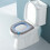 Housse de siège de toilette en maille douce (1 pièce) 6