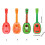 Παιχνίδι Ukulele με μοτίβο φρούτων για παιδιά, παιχνίδι μουσικού οργάνου για 3