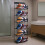 Sturdy Clear Door Mounted Organizers 6 Sections Secure 6