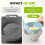 Microwave Egg Cooker Steamer Poacher Blue 2-row 5