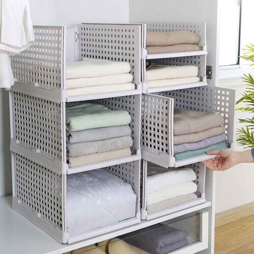Cabideiro de plástico para guarda-roupa com divisórias grossas, 2