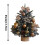 Mini sapin de Noël LED de 45 cm pour décoration de table intérieure 2