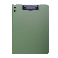 Conference Clipboard With Metal Clip Document-dark green