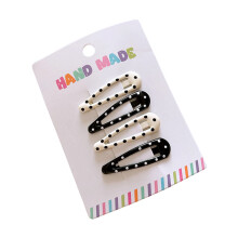 Sweet Spotty Hair Clip Fashionable Simple Hairpin Sweet 2000s-5
