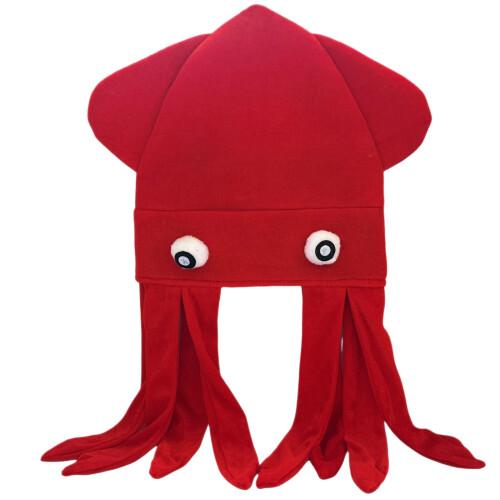 Creative Cuttlefish Cap Funny Headwear Cuttlefish Hat For-R